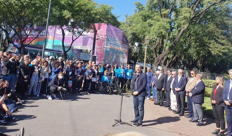 Pablo Javkin celebró que los Juegos Suramericanos se realicen en Rosario.