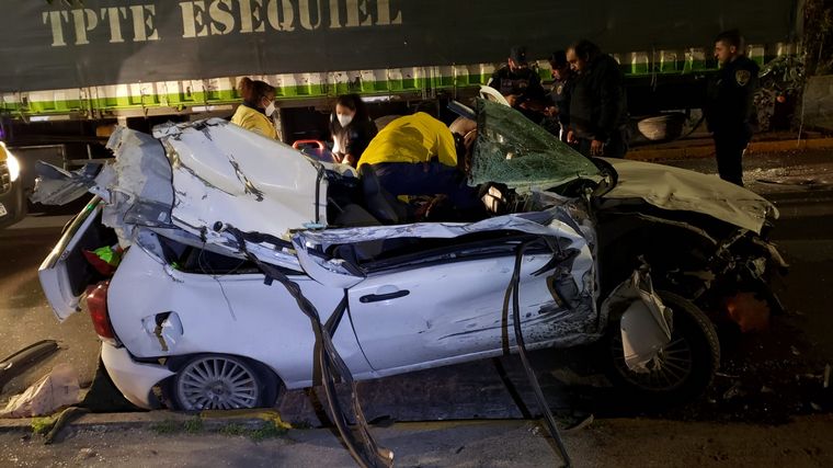 FOTO: Espectacular choque en Córdoba: un herido.