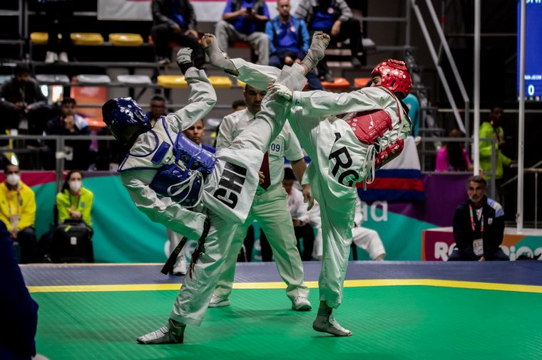 Giulia Sendra en Taewondo obtuvo un oro