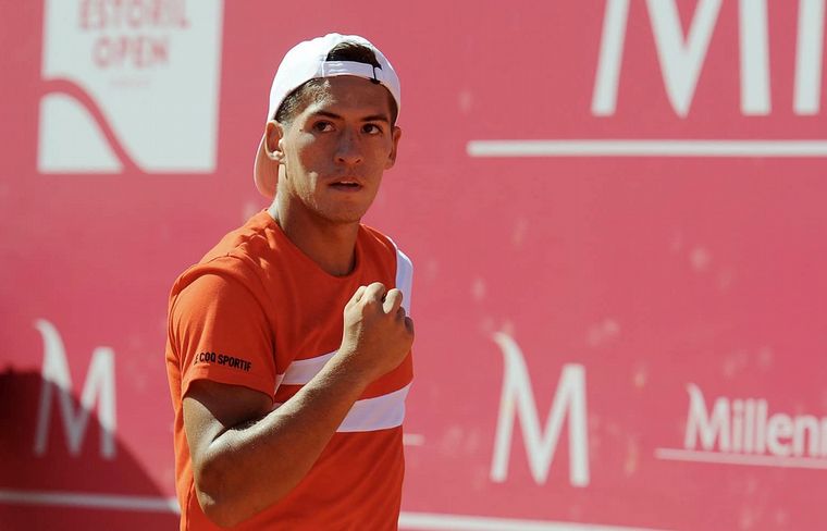 Sebastián Báez dio el batacazo y ganó el ATP de Estoril