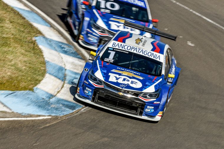 Canapino y Llaver funcionaron muy juntos, para otro 1-2 de Chevrolet