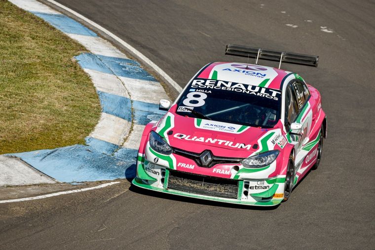 Milla -sin kilos- fue 'el mejor del resto' con su Fluence