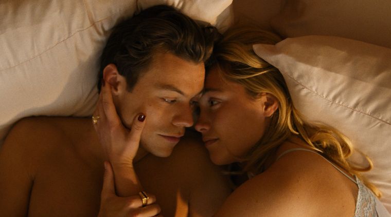 Harry Stlyes y Florence Pugh protagonizan la nueva película de Olivia Wilde.