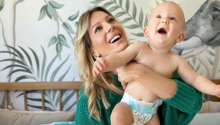 Noelia Marzol le practicó primeros auxilios a su bebé