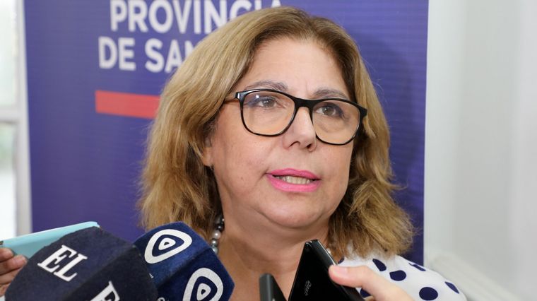 FOTO: La ministra santafesina habló del caso de hepatitis infantil que hay en Rosario.