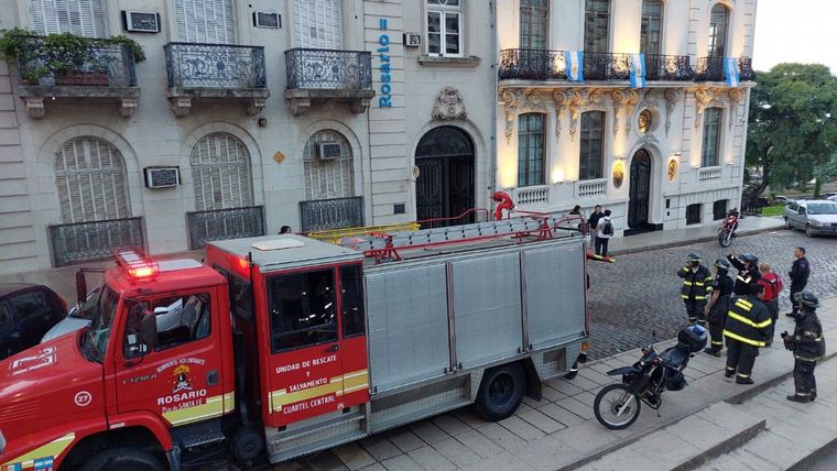 FOTO: El incendio ocurrió el domingo 1 de mayo (Imagen: Rosario3).
