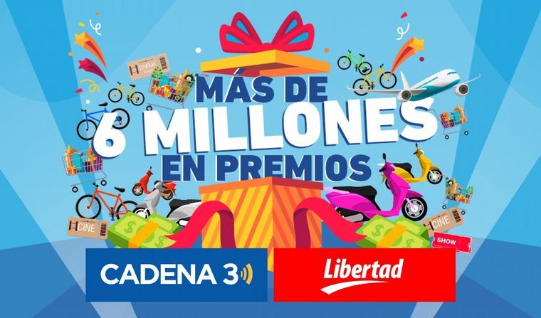 FOTO: Cadena 3, FM Córdoba y La Popu sortearon 150 mil pesos