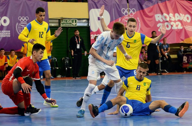 FOTO: Cayó Argentina en Futsal y obtuvo la medalla de plata. 