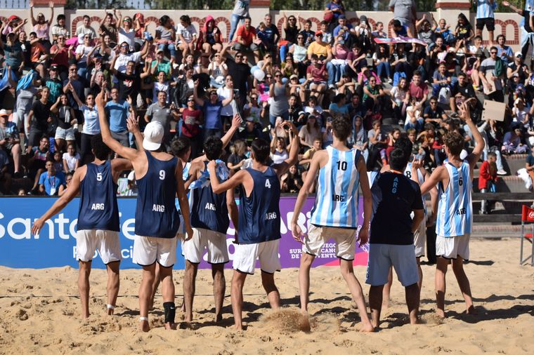 En primer lugar terminó Brasil y en segunda ubicación Colombia.