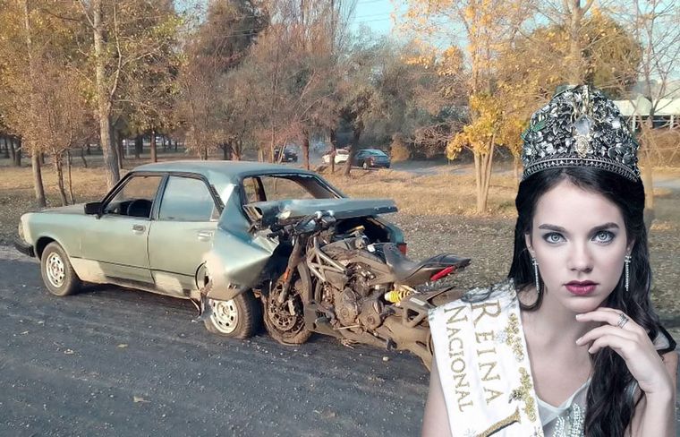 FOTO: Conmoción en Mendoza por el accidente de Giuliana Lucoski.