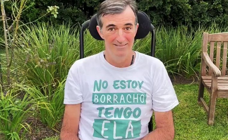 FOTO: Esteban Bullrich padece padece Esclerosis Lateral Amiotrófica (ELA).
