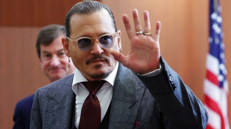 FOTO: Depp viene de una alta exposición por el juicio contra Amber Heard.