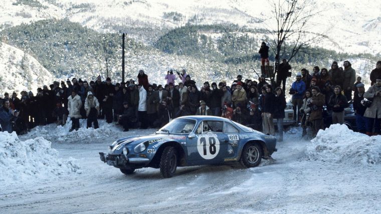 Los grandes del WRC celebran 50 años de campeonatos de oro.