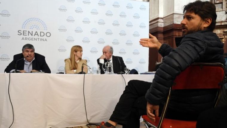 Juan Grabois contra senadores kirchneristas: 