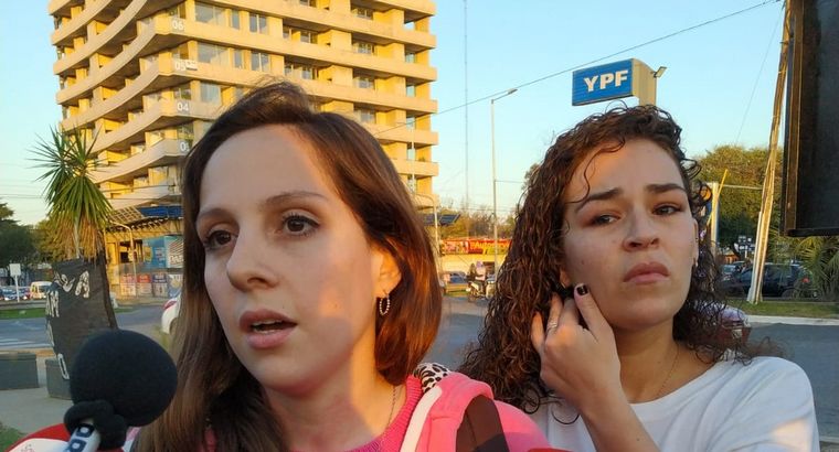 FOTO: Sentida marcha por el femicidio de Nora Escobar en Baigorria. 