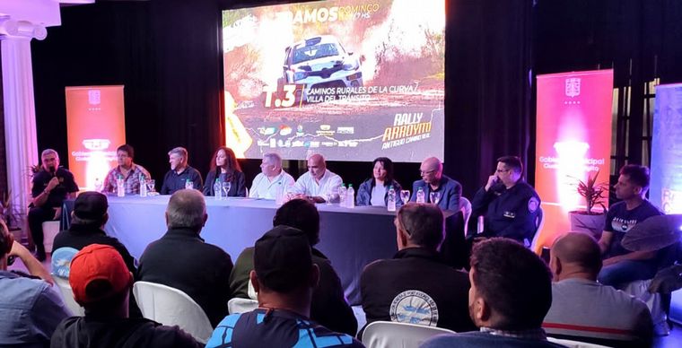 FOTO: Se presentó oficialmente la segunda fecha del Campeonato Provincial de Rally.