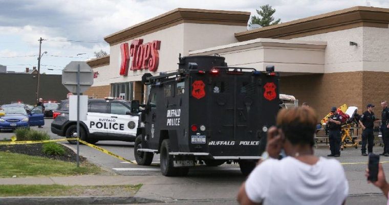 Tiroteo en un supermercado de Buffalo, Estados Unidos.