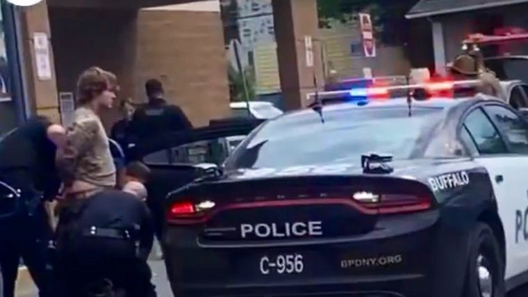 Tiroteo en un supermercado de Buffalo, Estados Unidos.