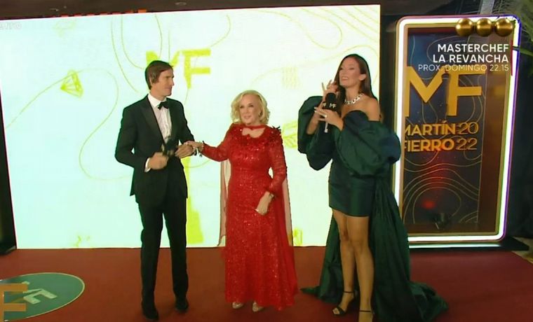 Mirtha Legrand, en la alfombra roja.