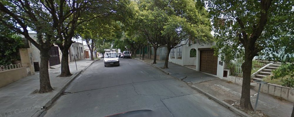 La zona donde ocurrió el robo al fiscal Chiapero