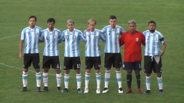 FOTO: Selección Argentina de Fútbol 7