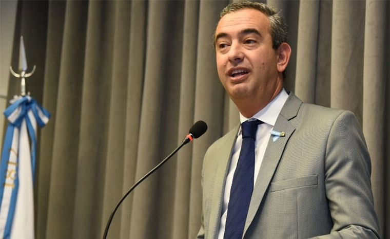 El intendente de Rosario, Pablo Javkin. 