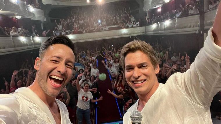 Luciano Pereyra inició su gira en Europa junto a Cadena 3