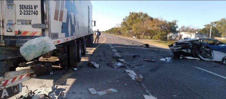 Cuatro muertos dejó un choque en Sa Pereyra.