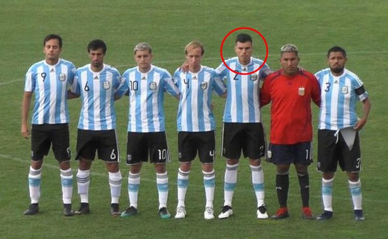 Es cordobés y representó al país en el Mundial de Fútbol 7