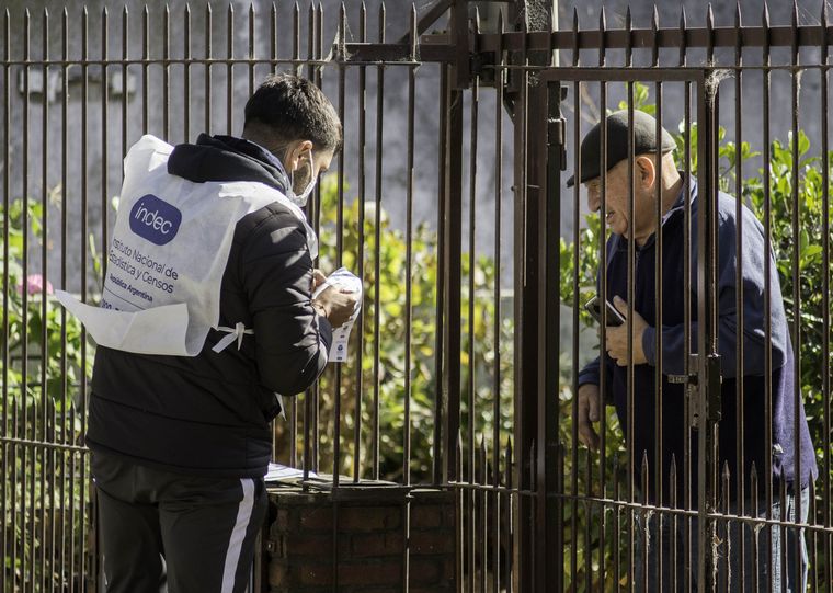 Censistas en Buenos Aires