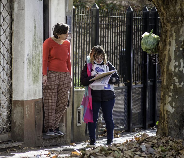 Censistas en Buenos Aires