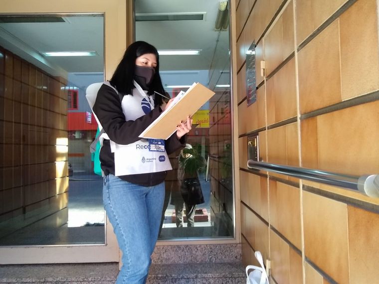 Censistas en Buenos Aires