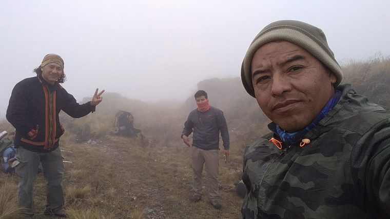 Censistas en el departamento Cerro Negro, Jujuy