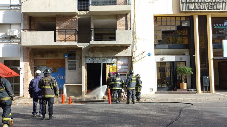 VIDEO: Impresionante fuga de gas en Rosario