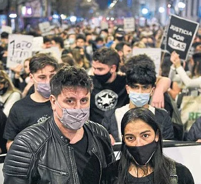 Soledad Laciar y Blas Fernando Correas.