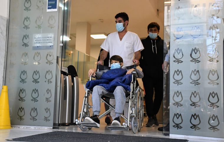 Le dieron el alta a Pablito