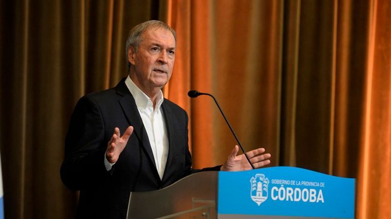 FOTO: Juan Schiaretti, gobernador de Córdoba