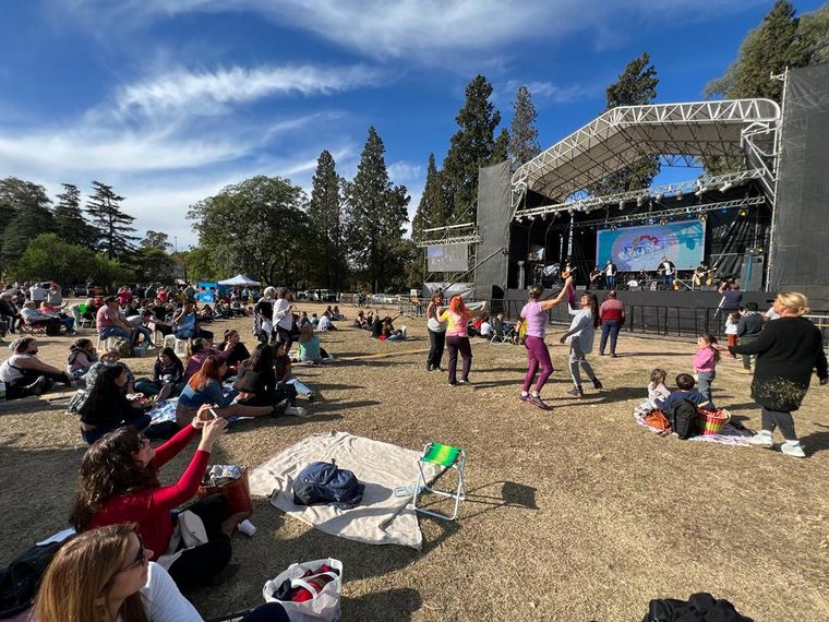 Córdoba Patria llena de música y sabores el Parque Sarmiento.