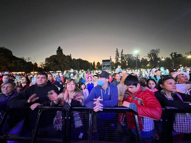 Córdoba Patria llenó de música y sabores el Parque Sarmiento.