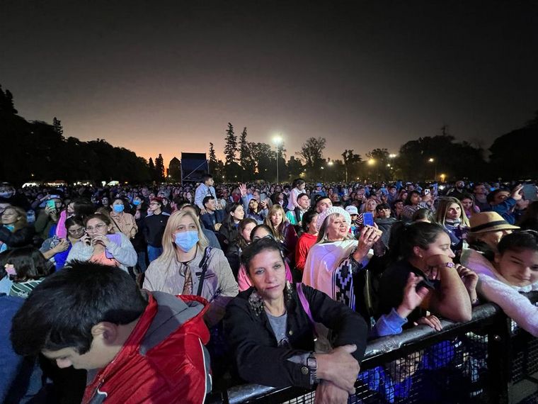 Córdoba Patria llenó de música y sabores el Parque Sarmiento.