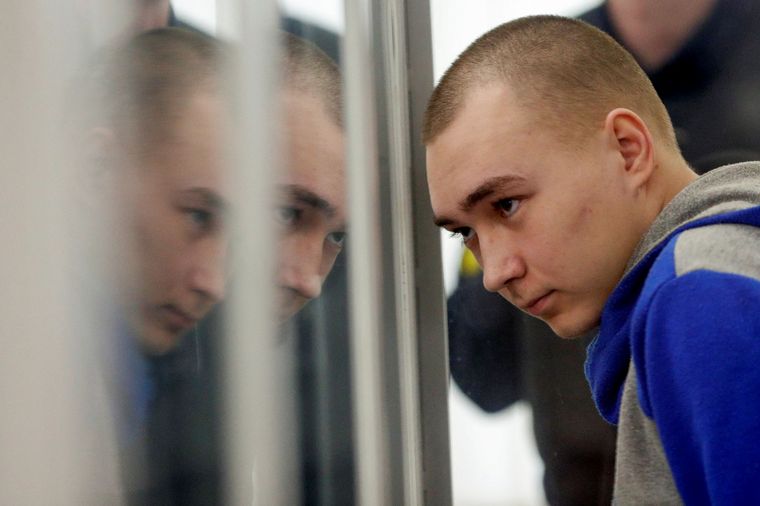 FOTO: Vadim Shishimarin fue condenado a cadena perpetua en Ucrania.