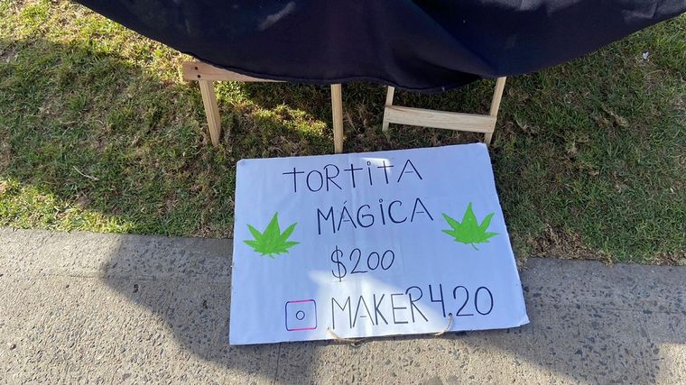 Vendían muffins con marihuana en el parque: fueron detenidos