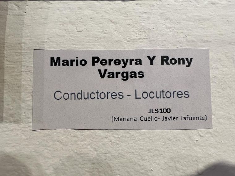 Homenaje a los históricos conductores de Cadena 3, Mario Pereyra y Rony Vargas 