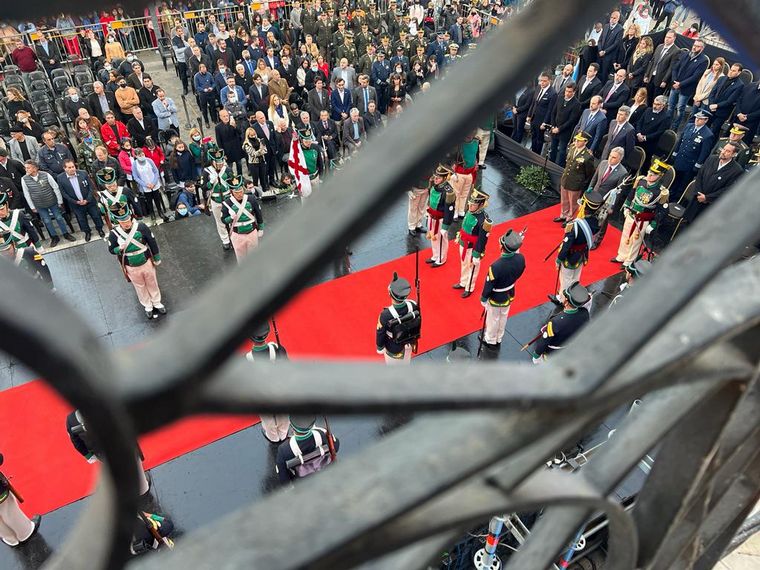 Volvió el Cambio de Guardia en el Cabildo de Córdoba.