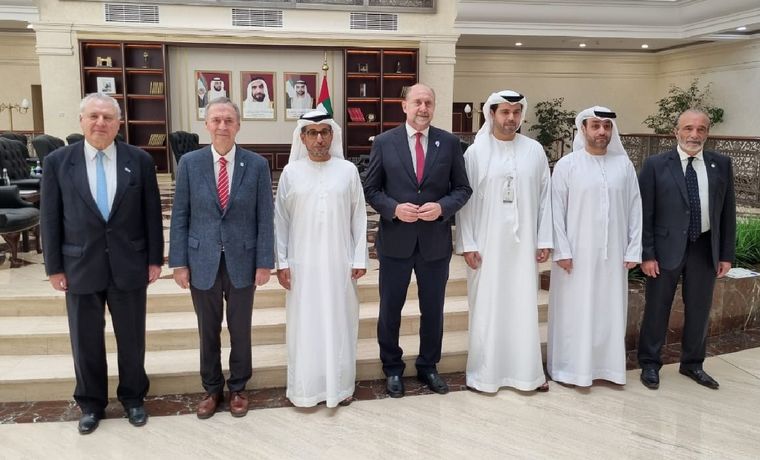 Schiaretti y Perotti en Abu Dhabi.