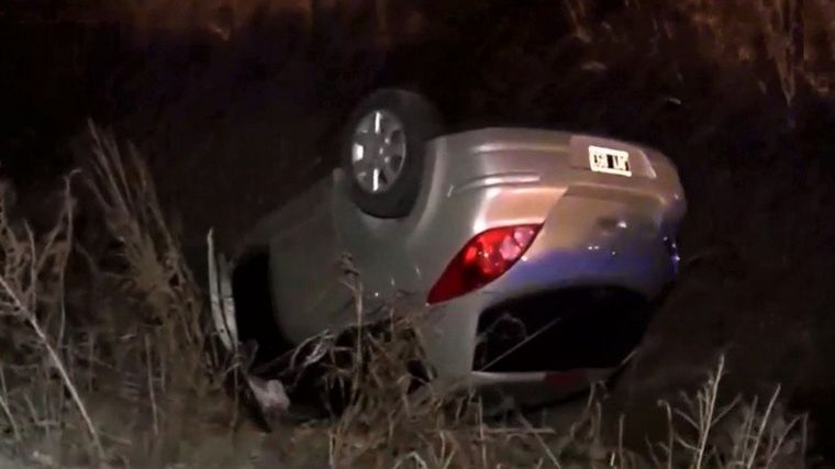 Nuevo accidente en la "curva de la muerte" (Imagen: Rosario3).