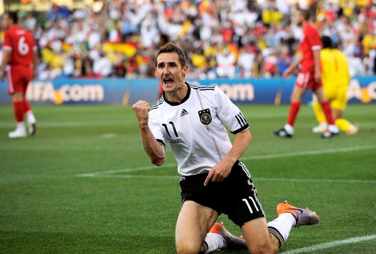 Miroslav Klose, el rey del gol.