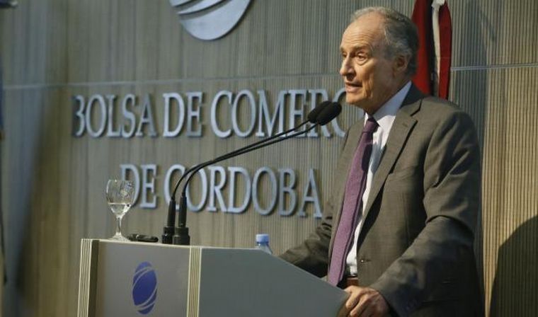 FOTO: Manuel Tagle fue reelecto como presidente de la Bolsa de Comercio de Córdoba.
