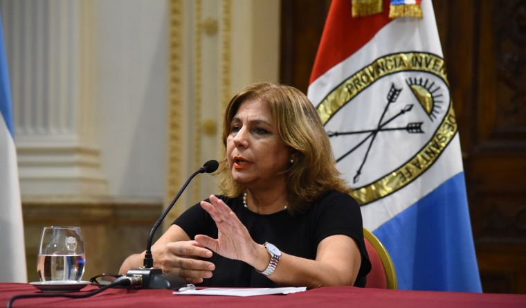 FOTO: La ministra de Salud de Santa Fe, Sonia Martorano. 