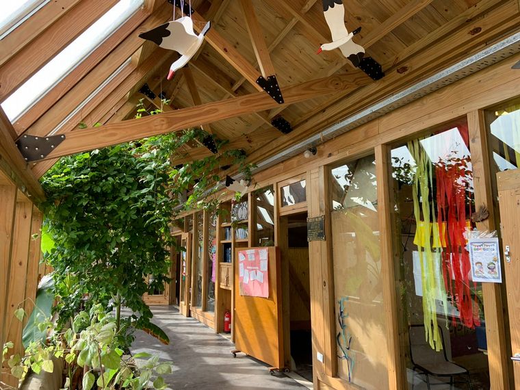 Una visita a la primera escuela sustentable del país
